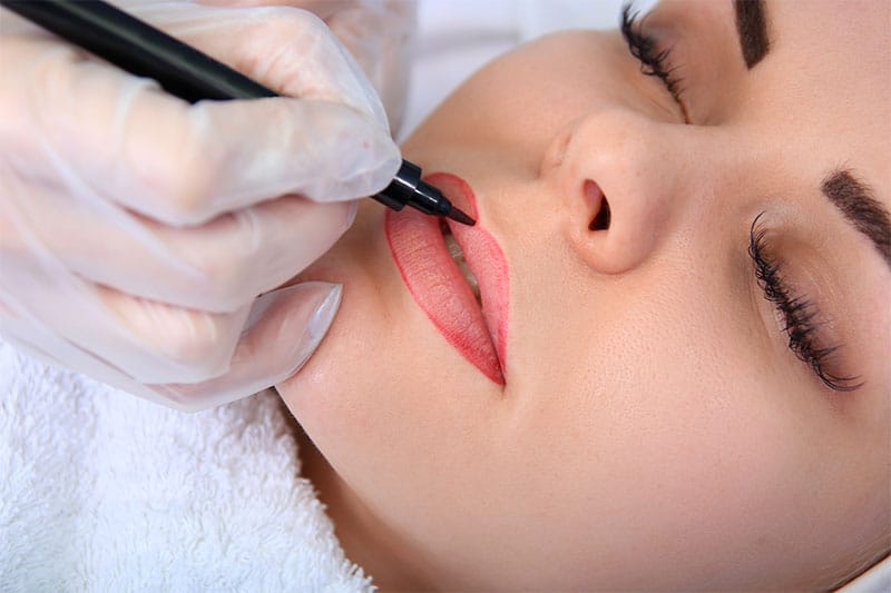 Permanent Makeup Lips